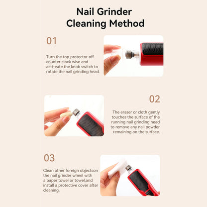 NaxiGriva 7-Speed Dog Nail Grinder with 3-Gear LED Light