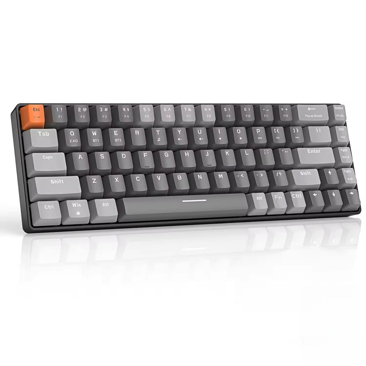 Nexokeyt Tri-Mode Hot-Swappable RGB Gaming Keyboard