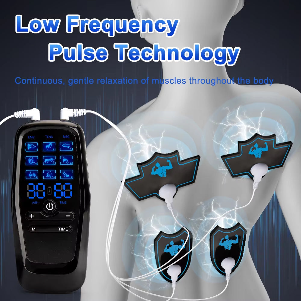 NeziEase TENS Unit for Pain Relief and Muscle Recovery