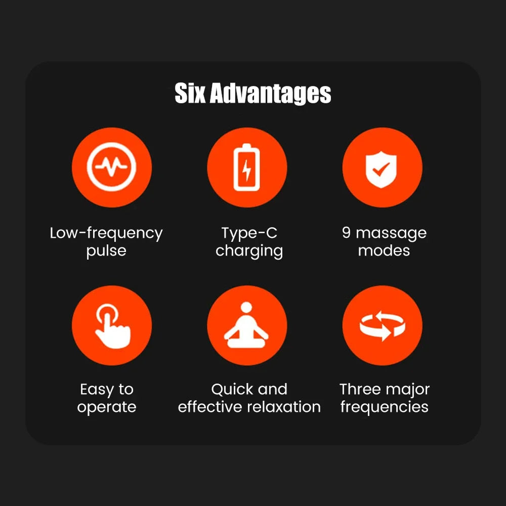 NeziEase TENS Unit for Pain Relief and Muscle Recovery