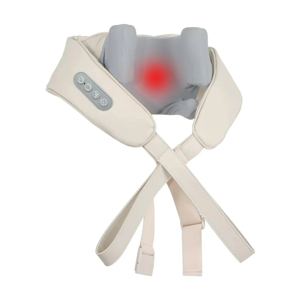 NuroSeri 6D Shiatsu Neck and Shoulder Massager with Heat Therapy