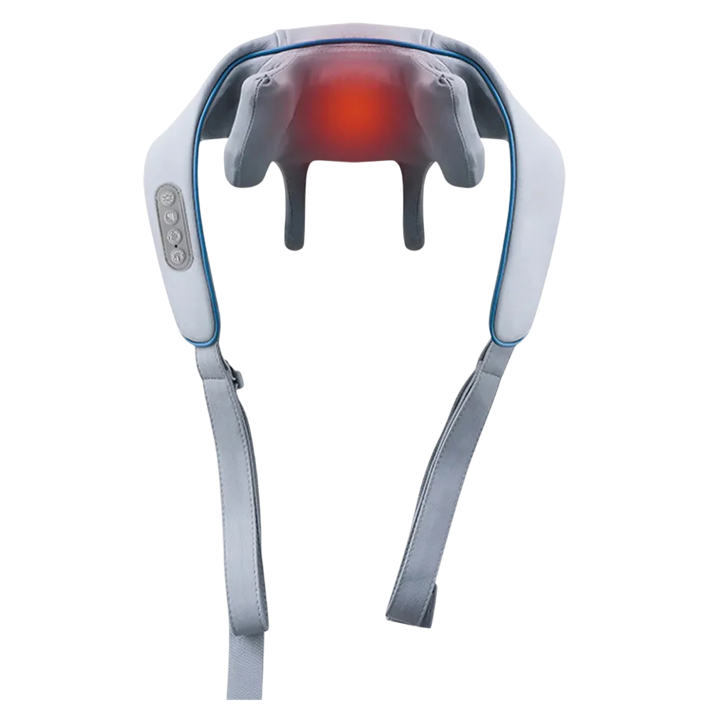 NuroSeri 6D Shiatsu Neck and Shoulder Massager with Heat Therapy