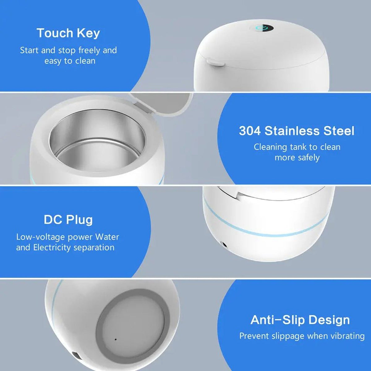 OsicClear 42kHz Ultrasonic and UVC Dental Cleaner