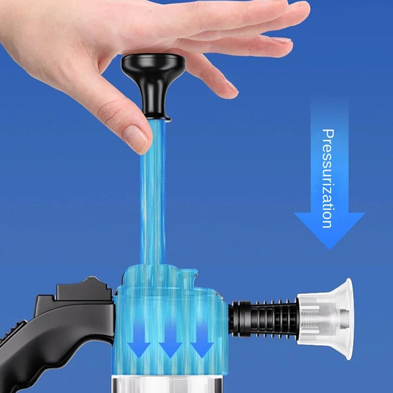 OvaEclat Manual Foam Cannon - 2.5L Capacity Detailing Sprayer