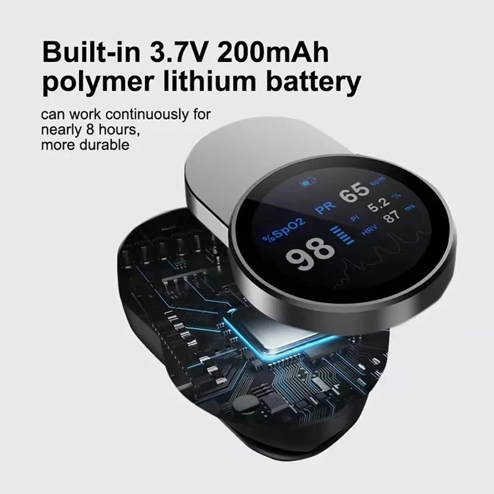 OxiMetik Bluetooth Pulse Oximeter & Health Trend Tracker