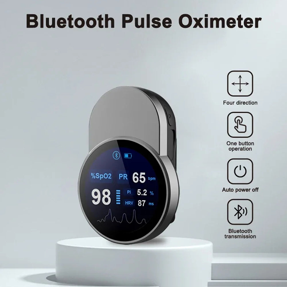 OxiMetik Bluetooth Pulse Oximeter & Health Trend Tracker