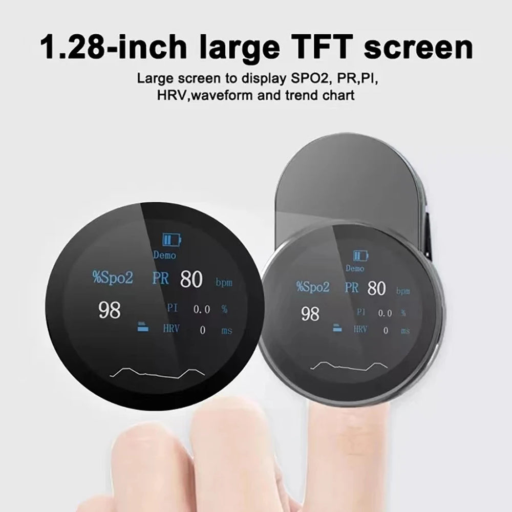 OxiMetik Bluetooth Pulse Oximeter & Health Trend Tracker