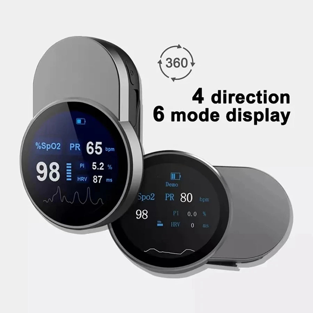 OxiMetik Bluetooth Pulse Oximeter & Health Trend Tracker
