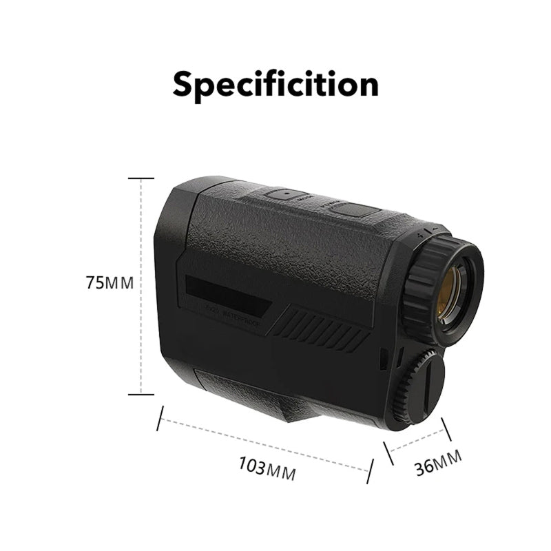 ParynGolf Laser Golf Rangefinder with Slope and Flag Lock