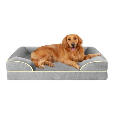 PawComfi Orthopaedic Memory Foam Dog Bed with Waterproof Liner