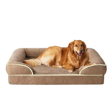 PawComfi Orthopedic Memory Foam Bed – Joint Support, Waterproof Liner & Machine Washable Cover