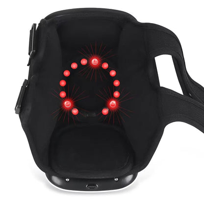 PekaFlexi Cordless Knee Massager with Red Light Therapy & Vibration