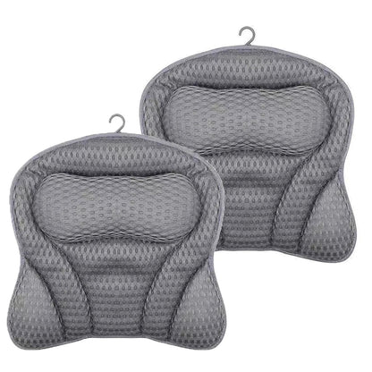 PilivKaxi Ergonomic Bath Pillow with Neck & Back Support
