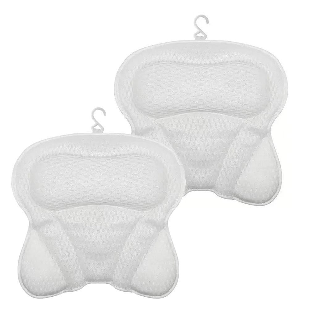 PilivKaxi Ergonomic Bath Pillow with Neck & Back Support
