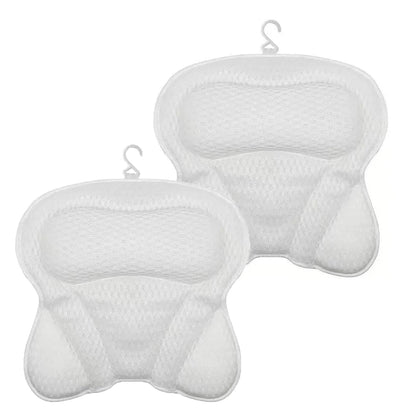 PilivKaxi Ergonomic Bath Pillow with Neck & Back Support