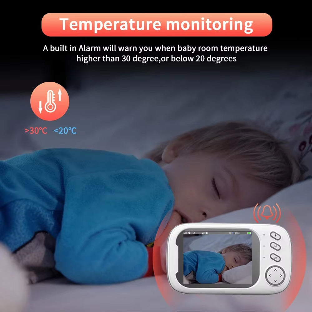 PoiseFin Secure FHSS Baby Monitor No Wi-Fi Privacy Guaranteed