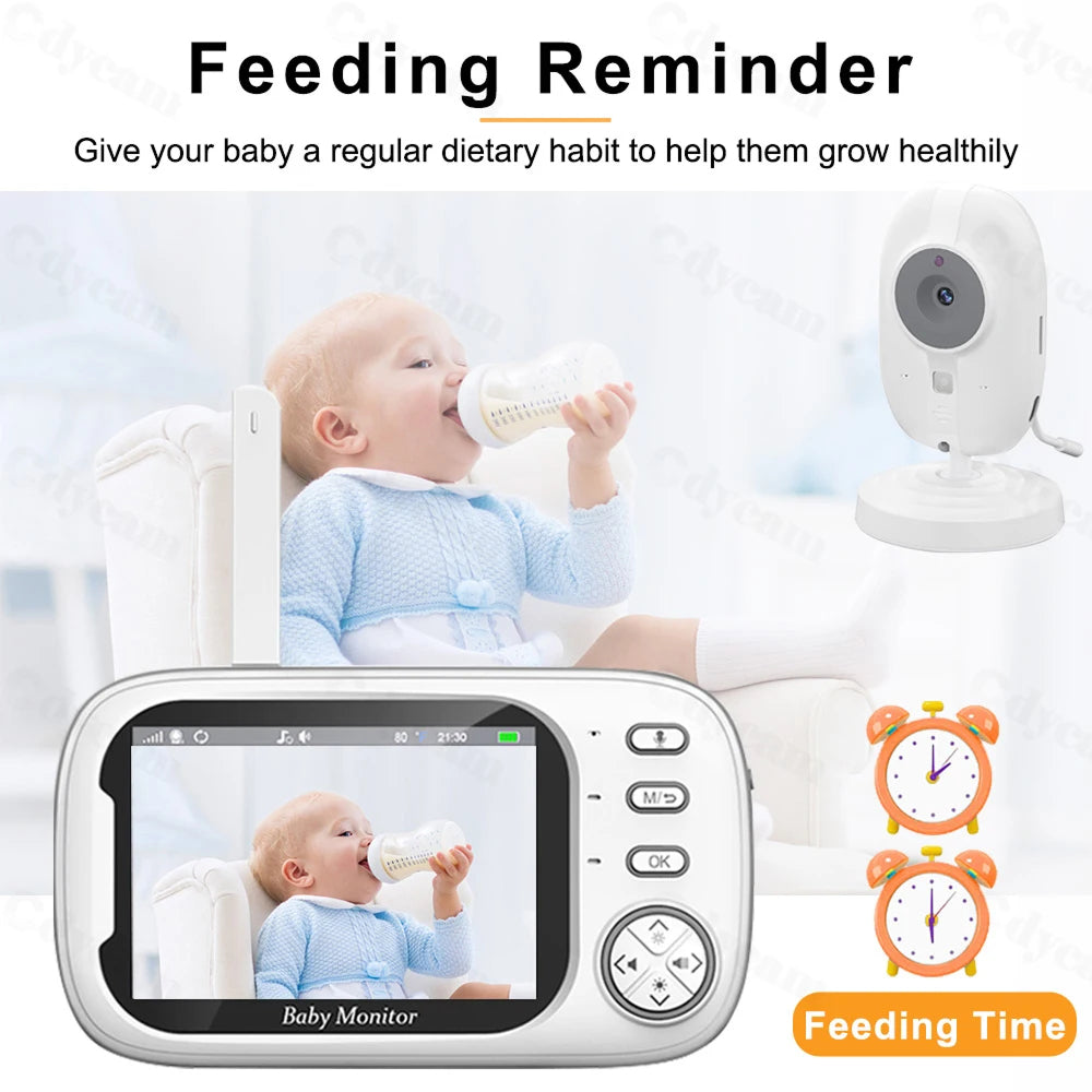 PoiseFin Secure FHSS Baby Monitor No Wi-Fi Privacy Guaranteed