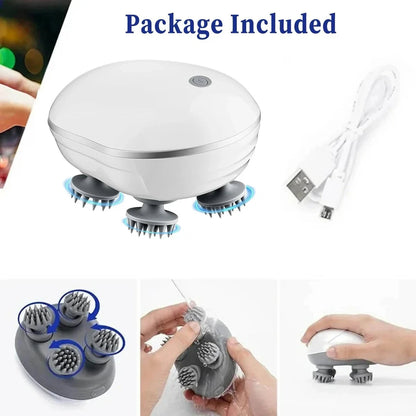 PorHavid Scalp Massager with Infrared Light and 96 Soft Nodes