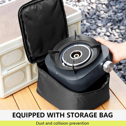 PotixGax 4000W Portable Gas Stove – Dual-Mode Burner, Safety Separated Tank & Indoor-Safe Design