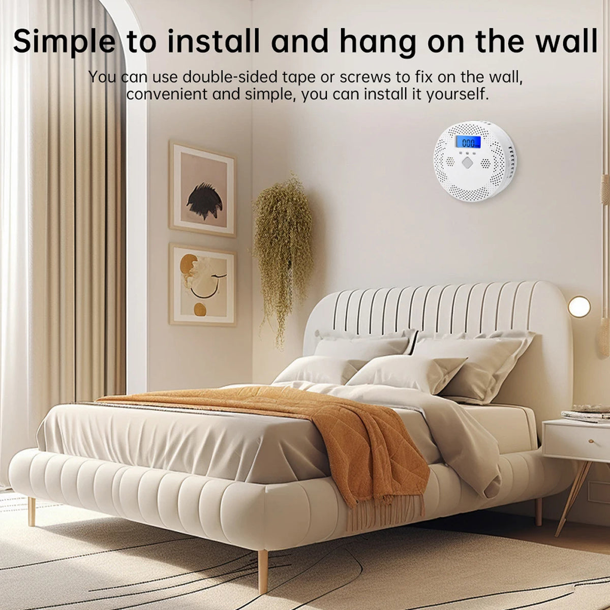 PralliRes Smart WiFi Carbon Monoxide Alarm with Tuya App