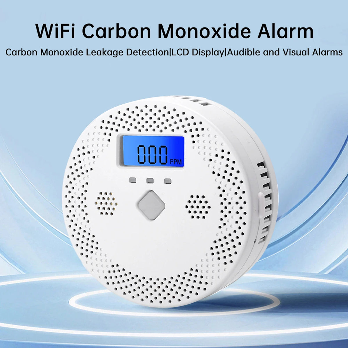 PralliRes Smart WiFi Carbon Monoxide Alarm with Tuya App