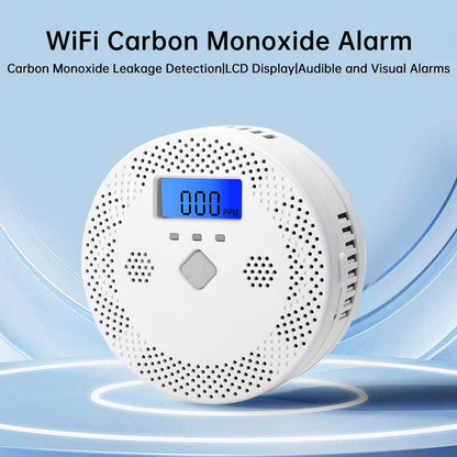 PralliRes Smart WiFi Carbon Monoxide Alarm with Tuya App
