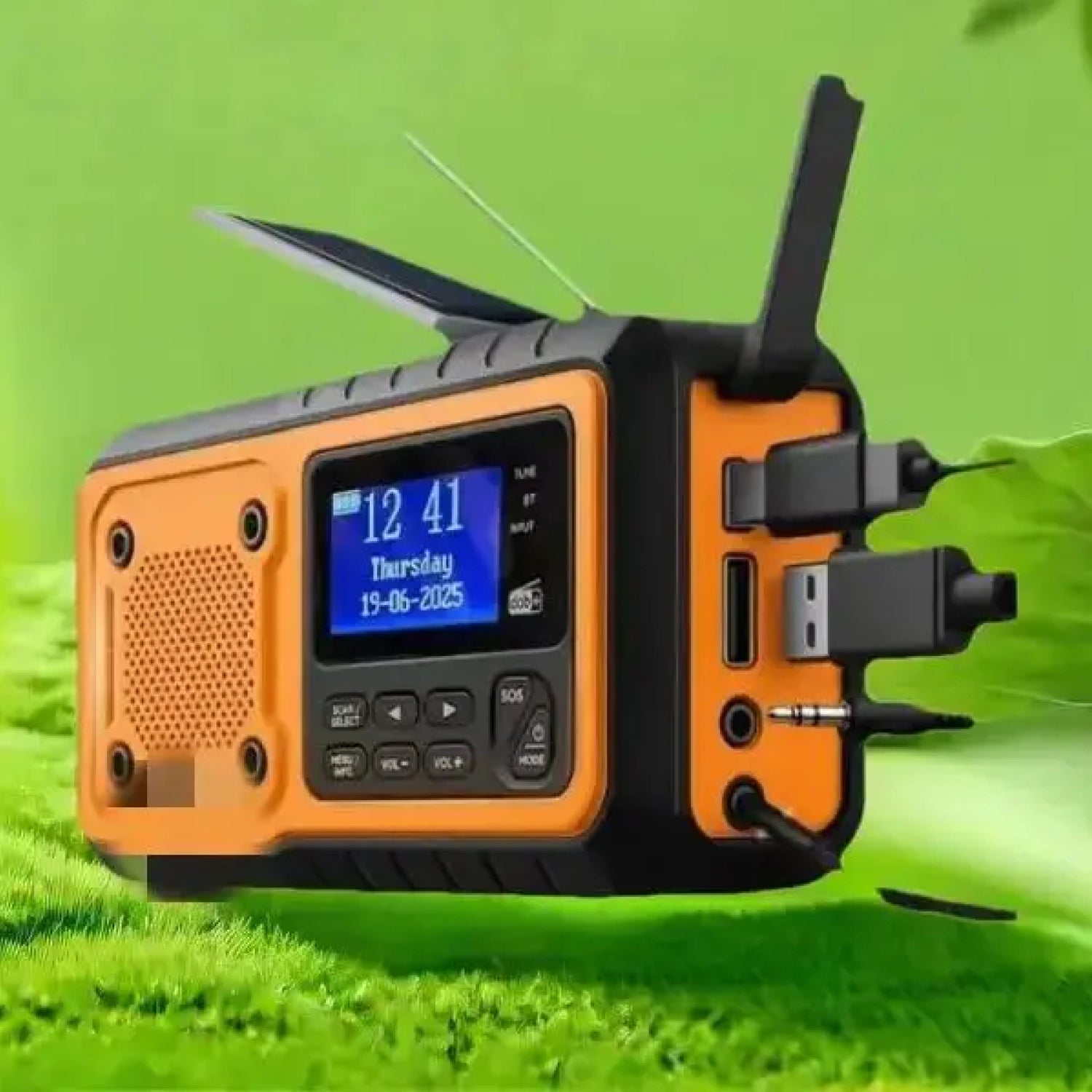RadivLox Portable DAB/DAB+ Digital Radio & Emergency Power Bank