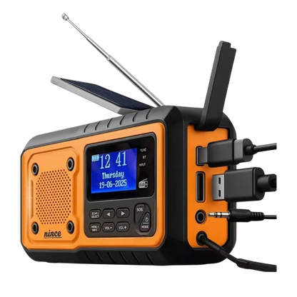 RadivLox Portable DAB/DAB+ Digital Radio & Emergency Power Bank