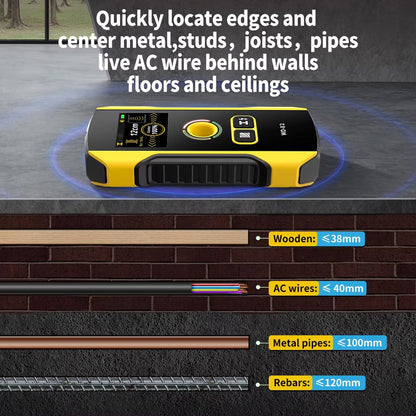 RaftNavi 3-in-1 Wall Scanner with TFT Color Screen and HPC Accuracy
