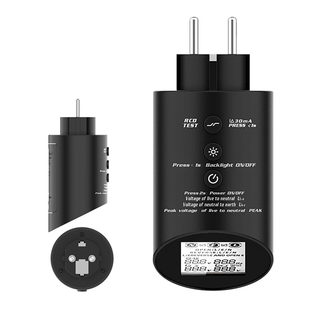 RefGriote Professional TRMS Outlet and Circuit Wiring Fault Analyzer