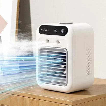 RimiLoxa Portable Air Cooler & Humidifier with 10m Reach