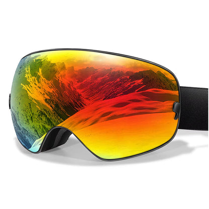 RosGlaco Frameless Panoramic Anti-Fog Ski Goggles