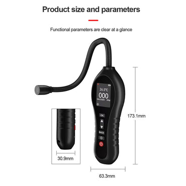 SafeNoil 1 PPM Precision HVAC & Automotive Leak Detector