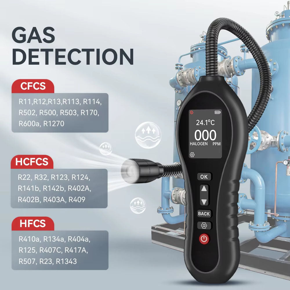 SafeNoil 1 PPM Precision HVAC & Automotive Leak Detector