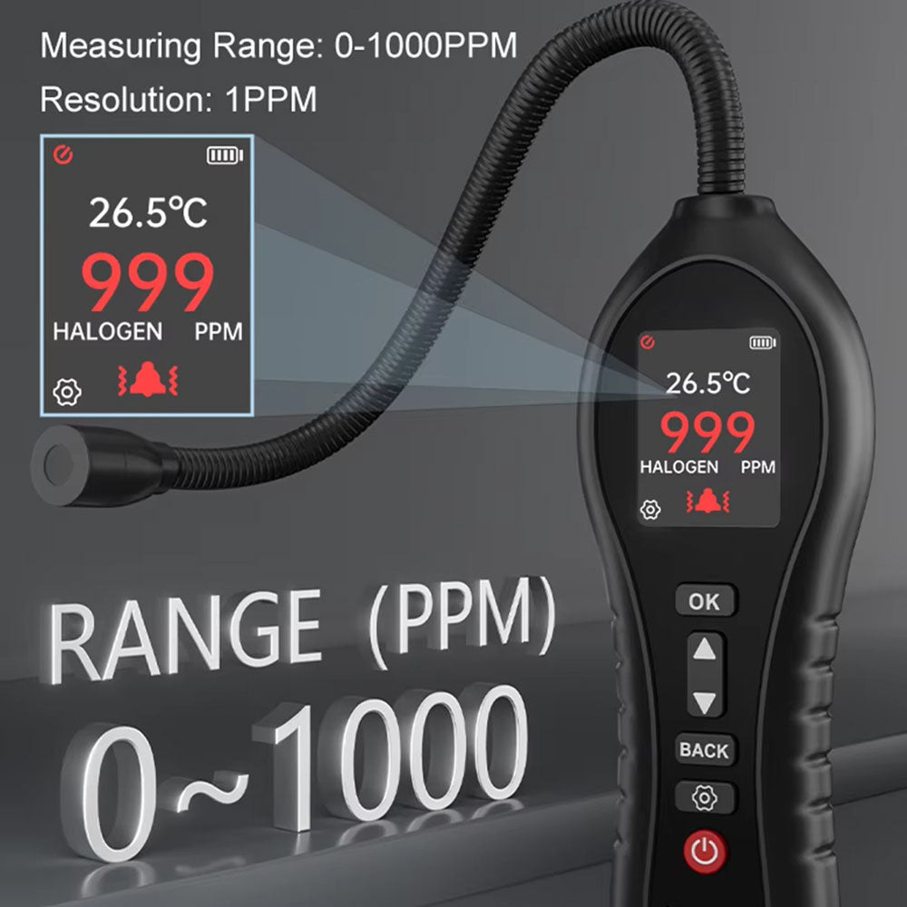 SafeNoil 1 PPM Precision HVAC & Automotive Leak Detector