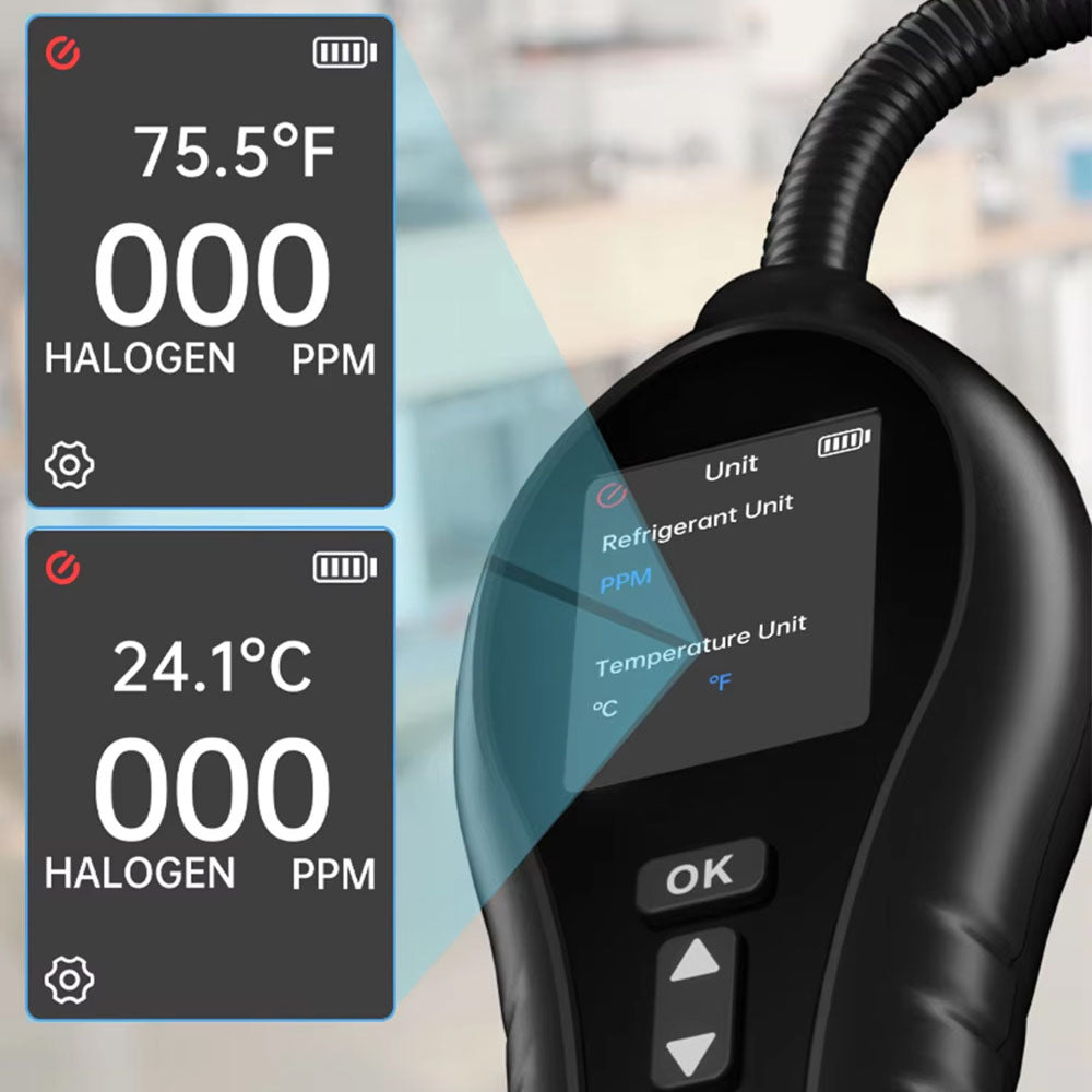 SafeNoil 1 PPM Precision HVAC & Automotive Leak Detector