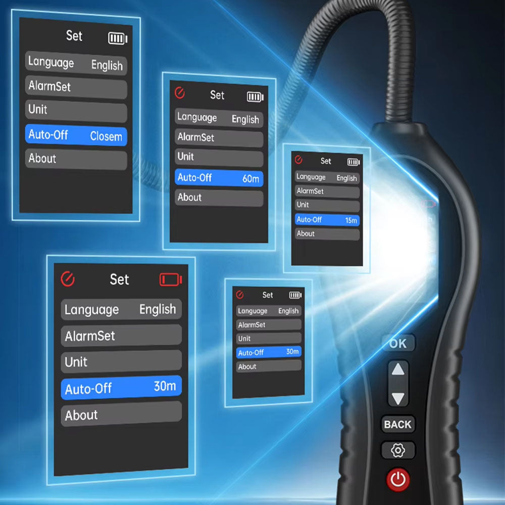SafeNoil 1 PPM Precision HVAC & Automotive Leak Detector