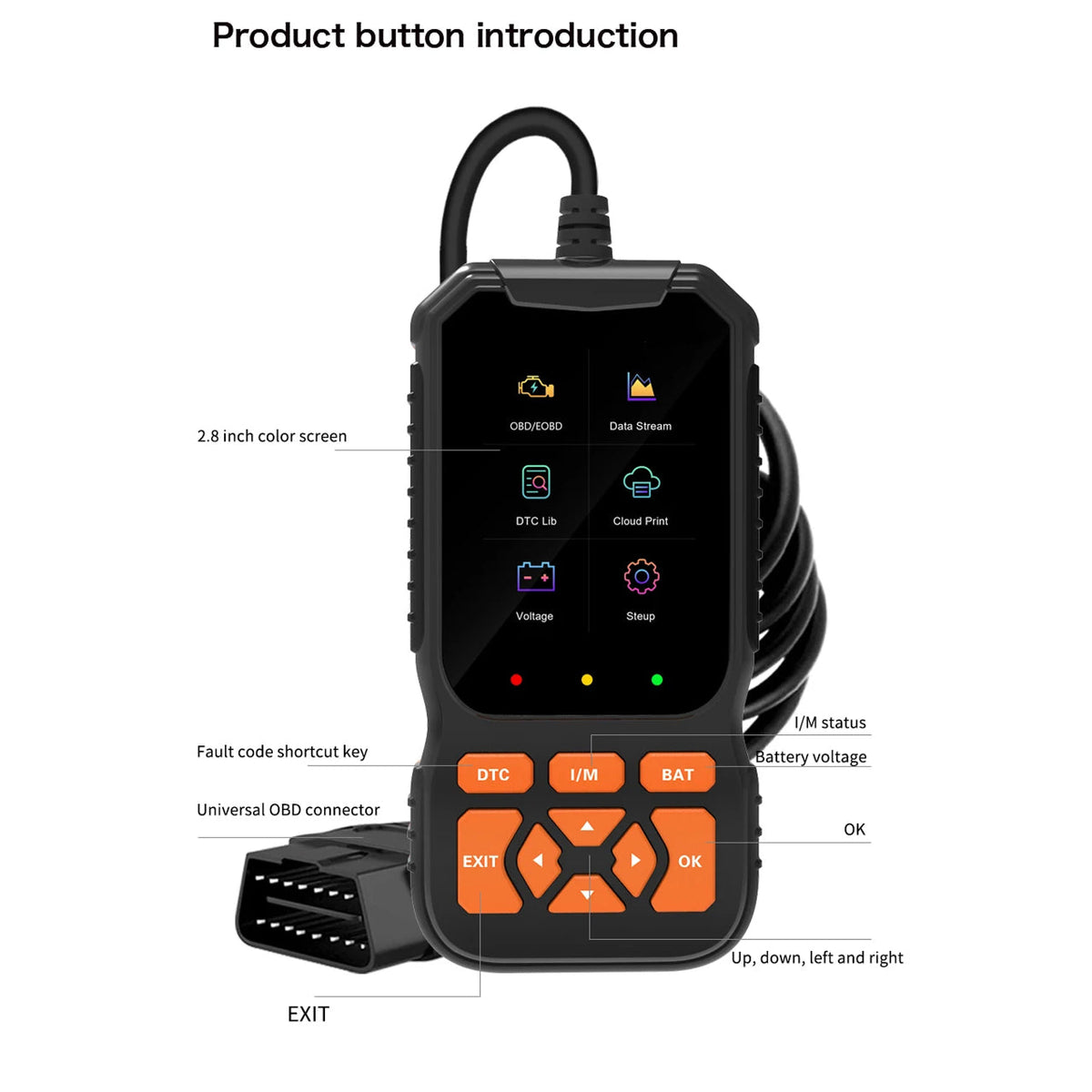 ScanMinix OBD2 Scanner Diagnostic Tool for Cars