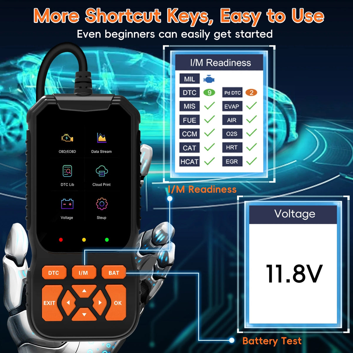 ScanMinix OBD2 Scanner Diagnostic Tool for Cars