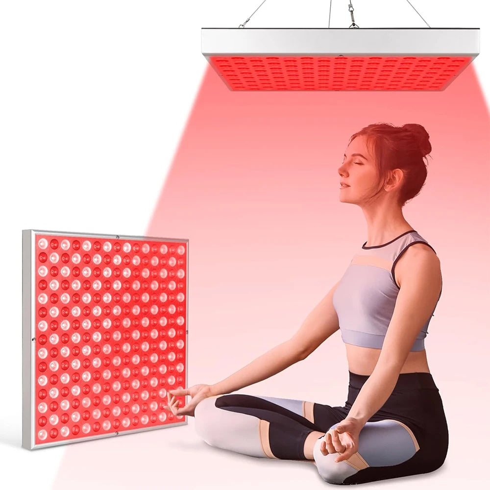 Solispani 45W Dual Wavelength Red Light Therapy Panel for Skin & Relief