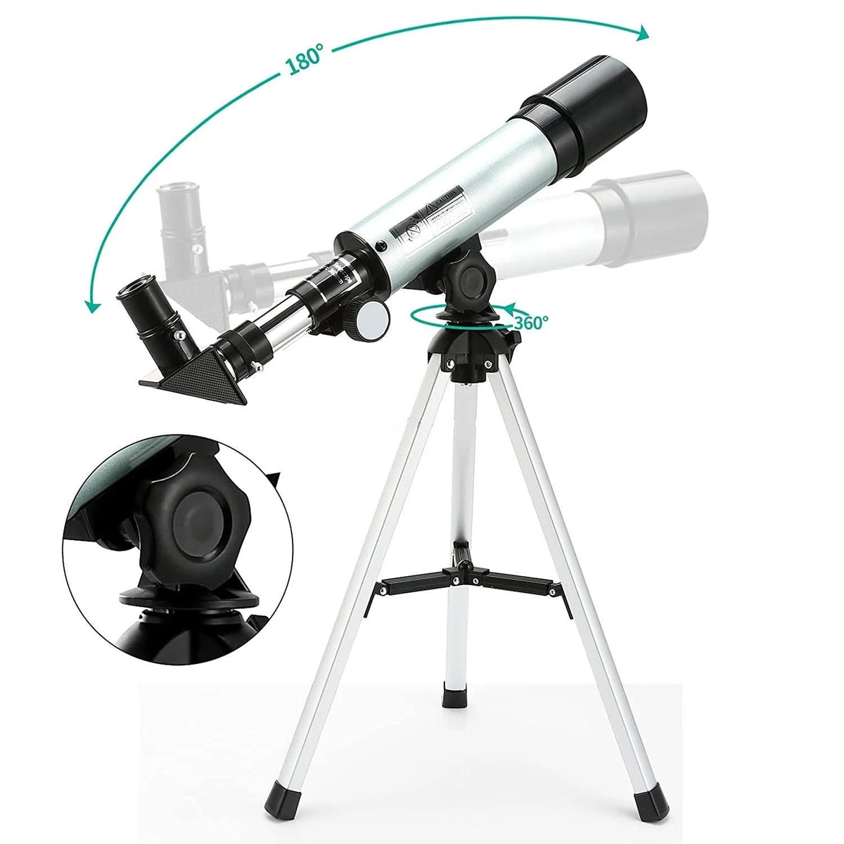 StarySeek Portable 90X High-Power Beginner Telescope