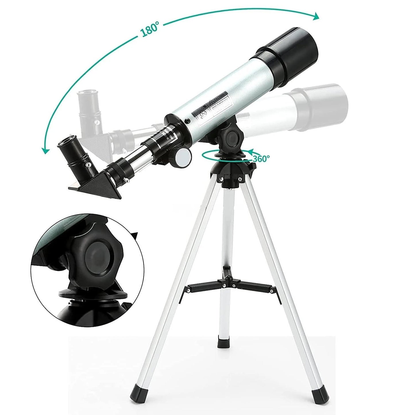 StarySeek Portable 90X High-Power Beginner Telescope