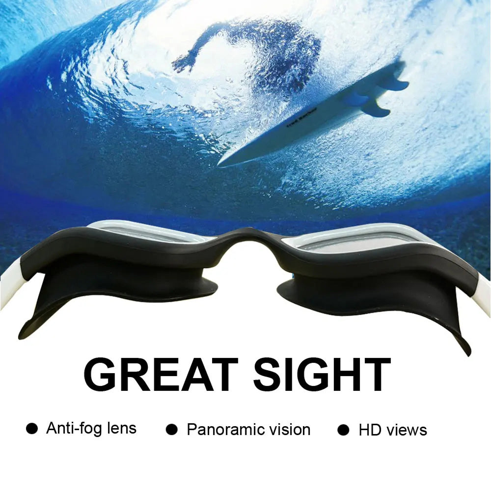 SwiGoxim Anti-Fog Polarised Swim Goggles with UV Protection