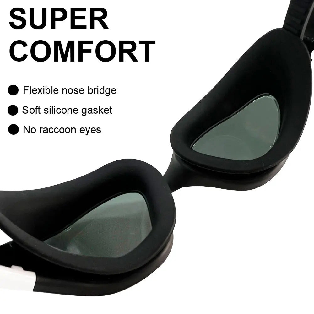 SwiGoxim Anti-Fog Polarised Swim Goggles with UV Protection