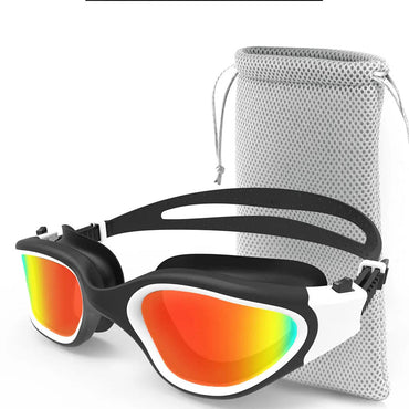 SwiGoxim Polarised Anti-Fog Swim Goggles with 3D Double Seal