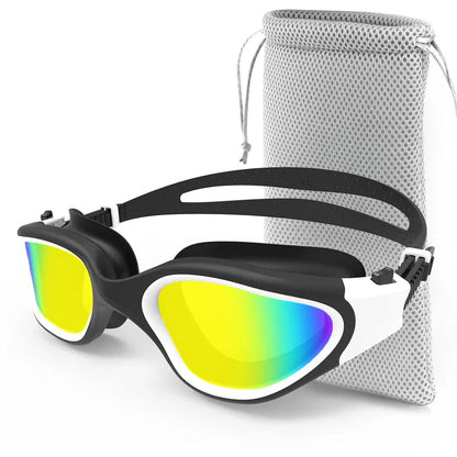 SwiGoxim Anti-Fog Polarised Swim Goggles with UV Protection