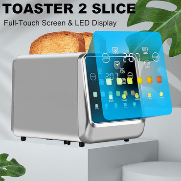 SwinLide Smart Toaster with LCD Touchscreen and 6 Shade Levels