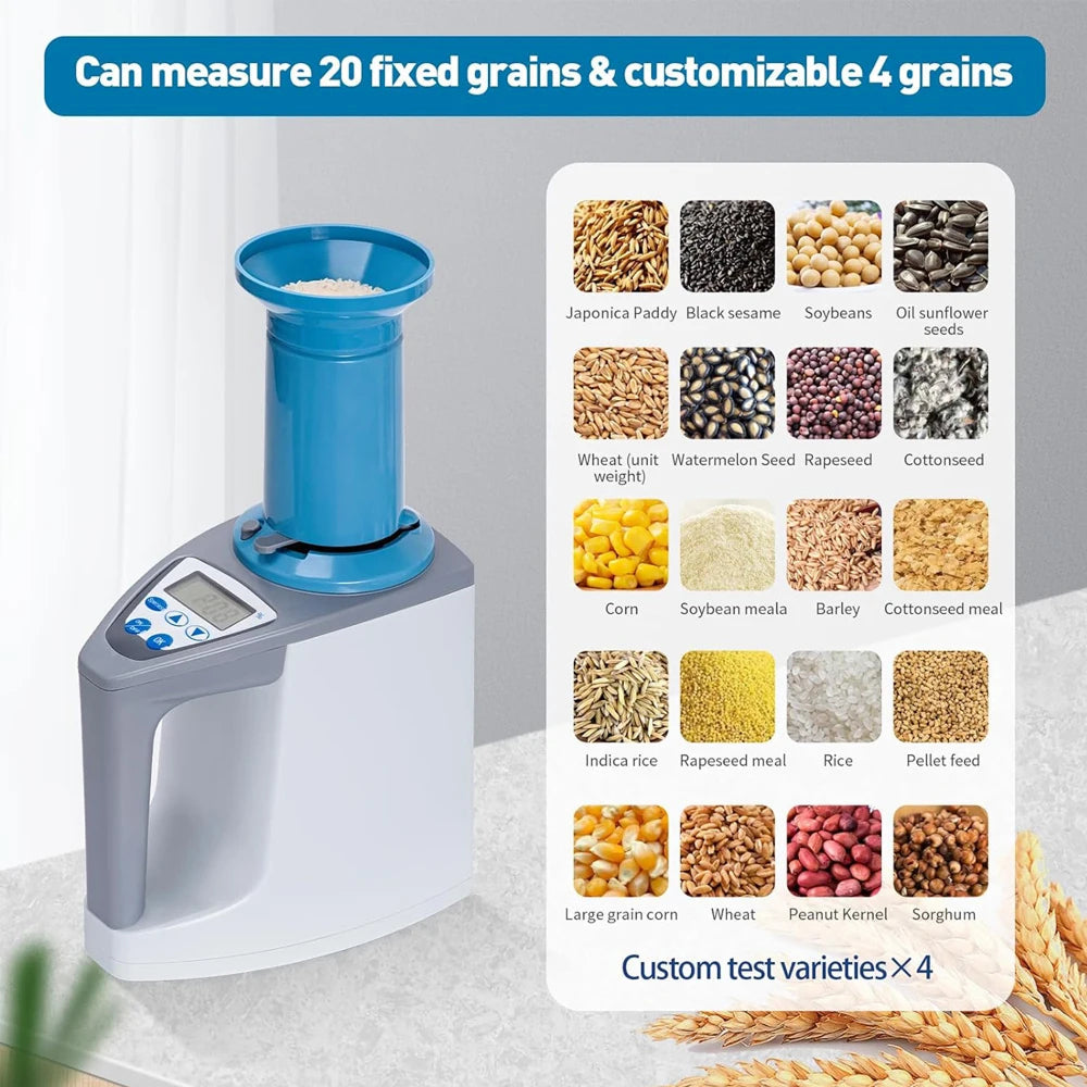 SynBenal High Precision Grain Moisture Tester for Corn Wheat Rice