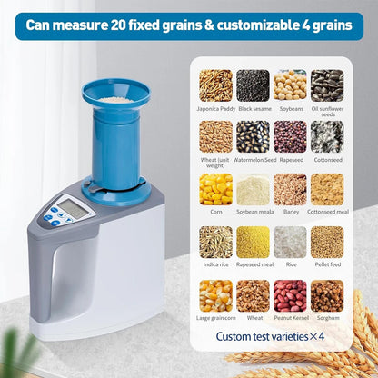 SynBenal High Precision Grain Moisture Tester for Corn Wheat Rice