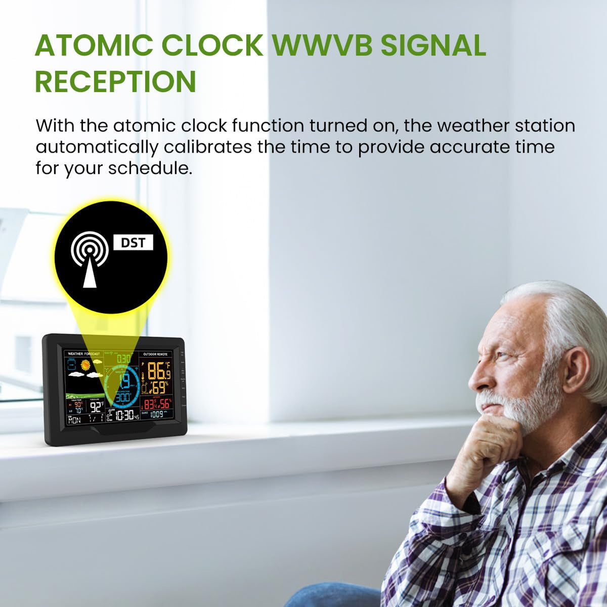 TaciAtmos 8-in-1 Professional Wi-Fi Weather Station